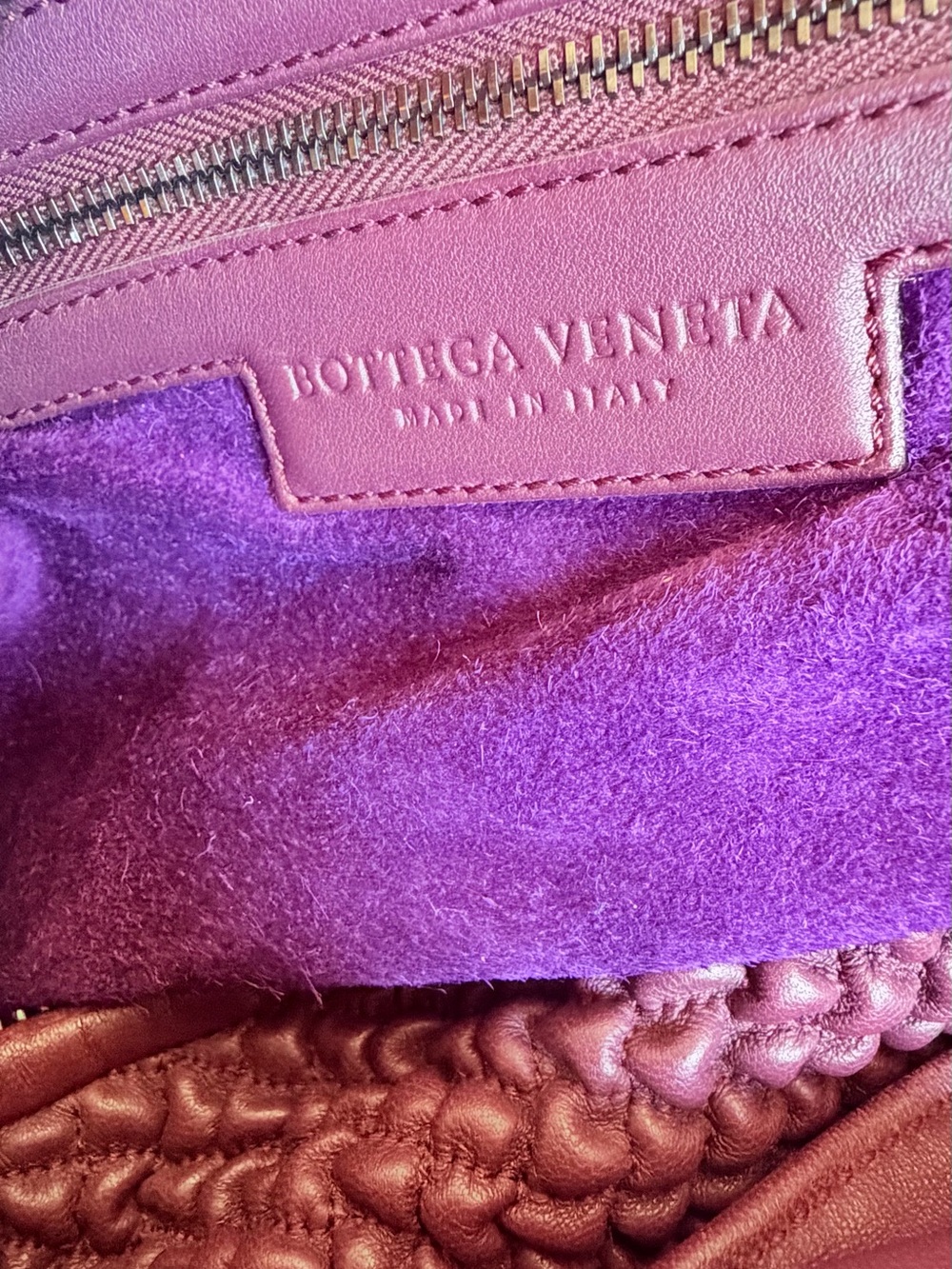BOTTEGA VENETA Mini Ponza Leather Belly Hobo Bag Large. EXCELLENT! RT $ 3998. - Picture 7 of 16